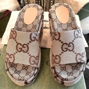 Gucci GG platforms